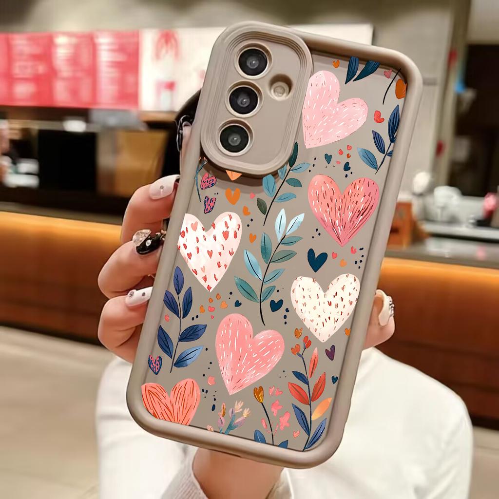 Красочный чехол-растение с цветами любви для Xiaomi Note 15 Pro 14 13 12 11 Plus Redmi 15 5G 15C 4G 14C 13C A5 Мягкий чехол Силиконовый Анти