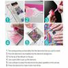 Diamond Painting Kit Full Diamond Round Mosaic Cute Cats Fish Aquarium Postage Stamp Colorful Cartoon Whimsical Home Decor Gift