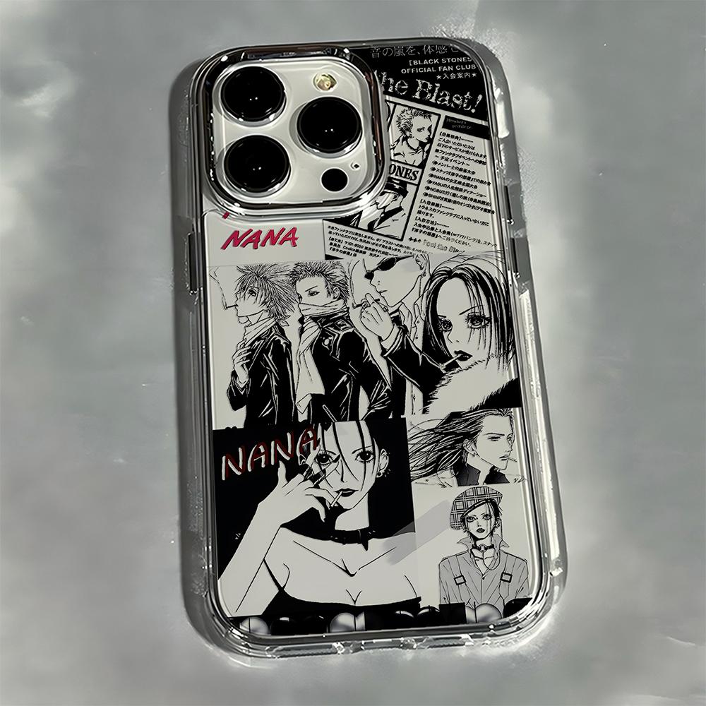 Новый Крутой Аниме Чехол Для Телефона Девушка Для Nana Osaki Line iPhone 17 16e 16 15 14 13 12 11mini Pro Max X XR XSMAX 8 7 Air Plus Чехол Y2K
