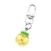 Vibrant Jelly Fruit Keychain Cute Resin Key Ring Bag Charm For Women Girls Spring Summer Accessories Gift
