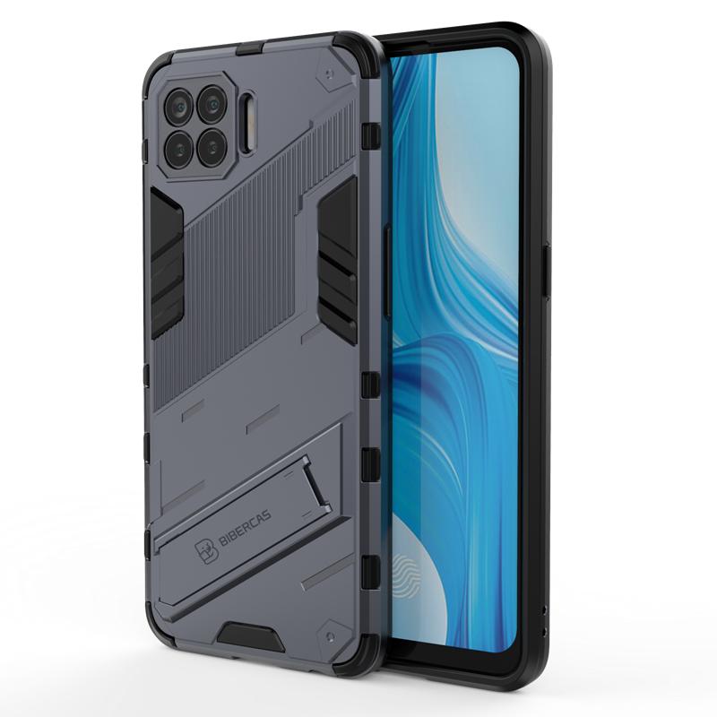 Для OPPO F17 F19 Pro Plus чехол автомобильный магнитный держатель подставка силиконовый чехол для телефона для OPPO A93 Reno4 Lite бронированный противоударный чехол на заднюю панель