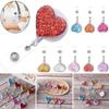 Business Card Work Card Heart Badge Holder Work Card Holder Clip Badge Holder Clip Name Tag Holder