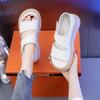 Fashion Popular Platform Sandals Women's Summer 2025 Non-slip Soft Sole Mid-heel Skirt Casual Roman Shoes