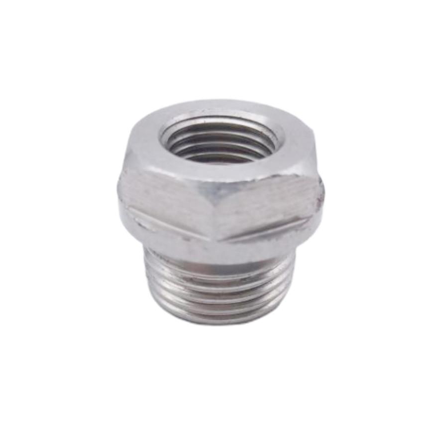 2× кислородный датчик O2 приварная бонка нержавеющая сталь M18мм 1,5мм к M12x1,25мм Адаптер