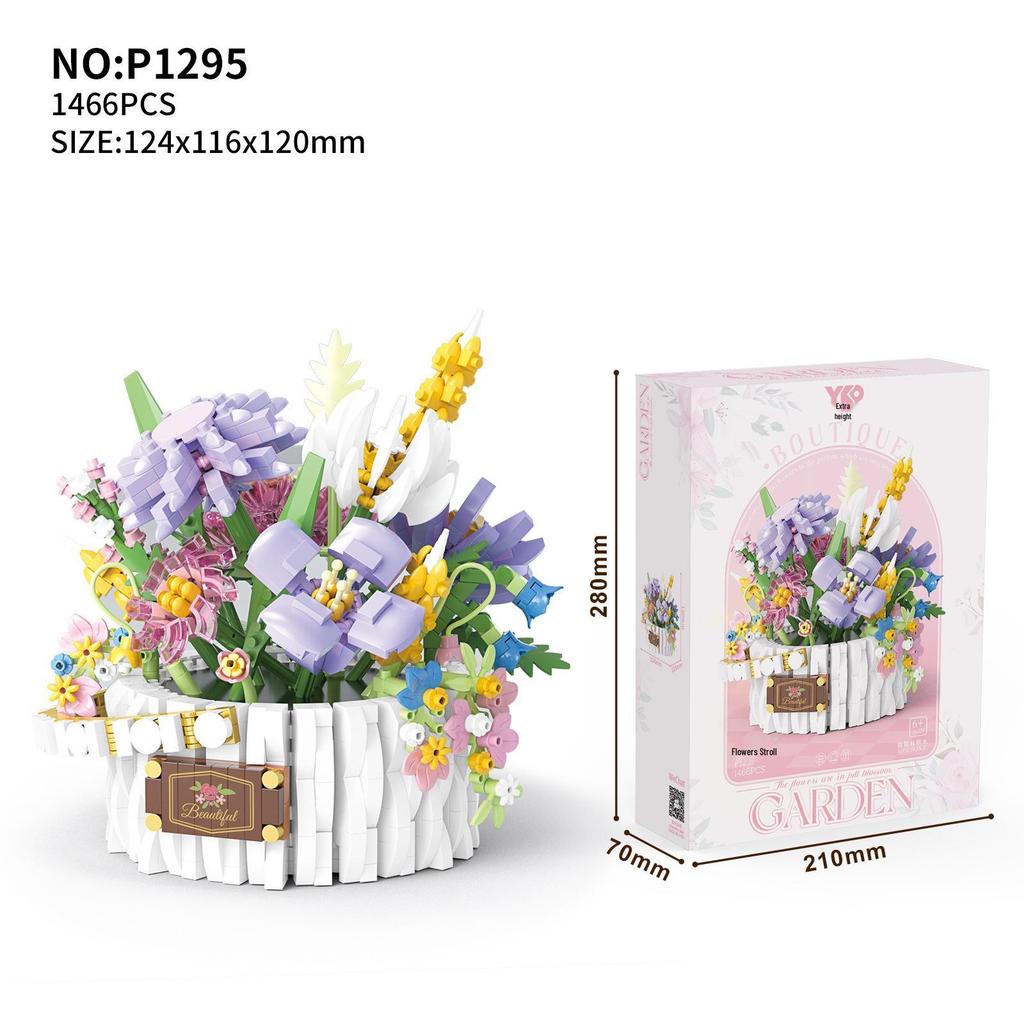 Суккулентный букет из цветов, конструктор - Праздничные подарки и игрушки