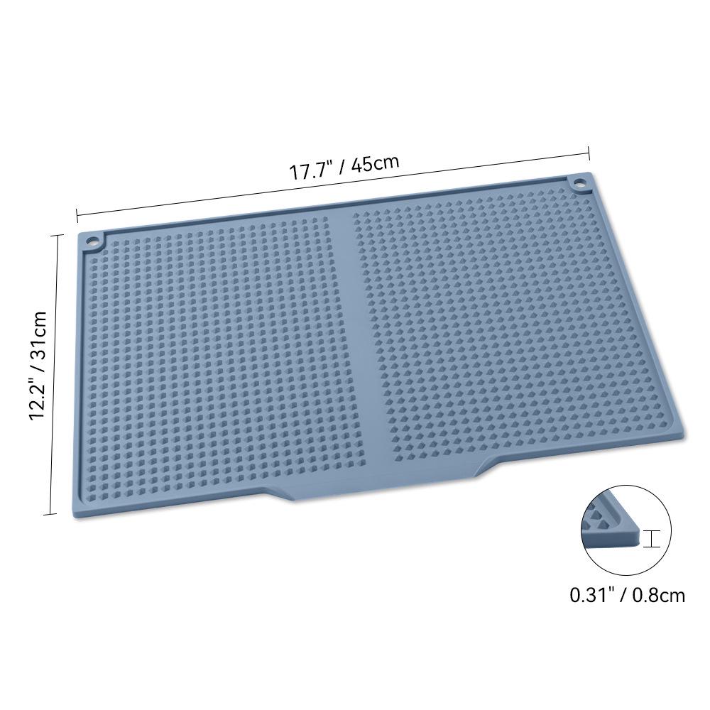 Силиконовый термостойкий противоскользящий коврик на кухонную столешницу