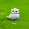 Микропейзаж Милая фигурка совы Украшения Садовые украшения Аксессуары Виджет для рабочего стола автомобиля