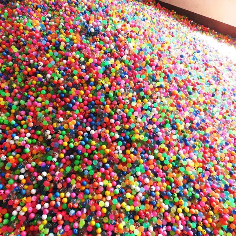 25 мм мини-цветные надувные шарики – сувениры на детский день рождения, подарки на рождение ребенка, наполнители для пиньяты, награды для мальчиков и девочек