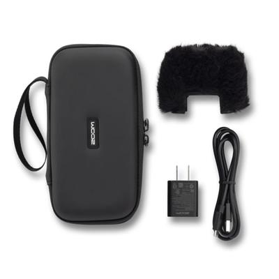 Набор аксессуаров для ZOOM H2essential Hairy специальный адаптер переменного тока APH-2e ветрозащита, чехол, кабель USB-C,