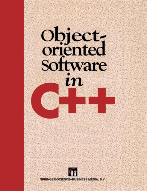 Книга Object-Oriented Software In C++