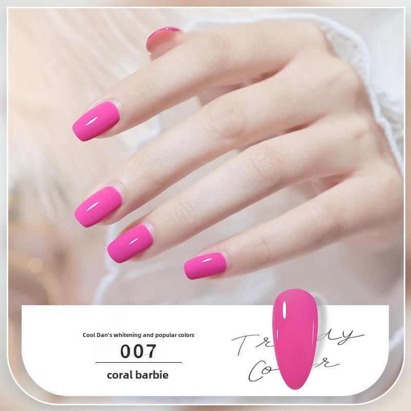 Cool Dan Encounter Yingcai Peelable Quick-Dry Water-Based Nail Polish - Odor-Free, Tear-Off, Exam-Safe, Student-Friendly.