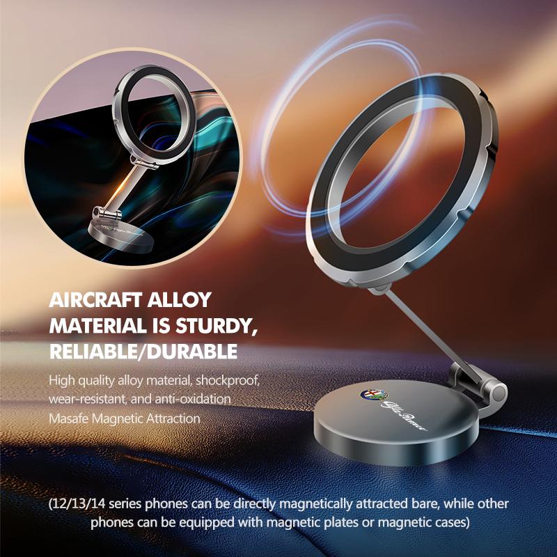 Magnetic Car Phone Holder Dashboard Stand Bracket GPS Support For Alfa Romeo 159 Giulietta 156 147 Giulia Mito GT Stelvio Spider hgd789