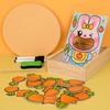 Food Feeding Simulation Feeding Game Role Play Wooden Feeding Toy Pretend Food Set  Kids Gift