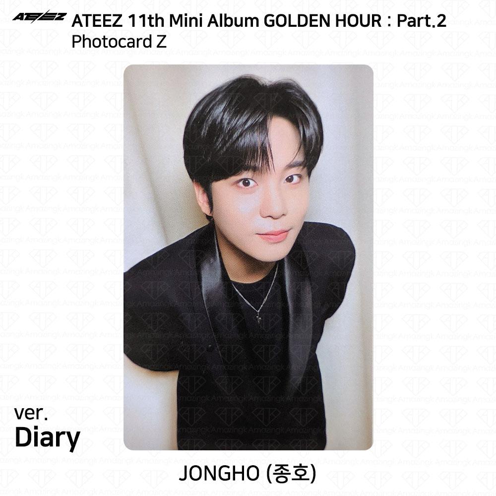 ATEEZ 11-й мини-альбом Golden Hour Pt.2 To Diary For Ver Фотокарта Почтовая открытка