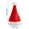 3D Christmas Pet Santa Adjustable Hat For Dogs Cats Christmas Costume Pet Accessories Halloween Holiday Christmas Party Cap