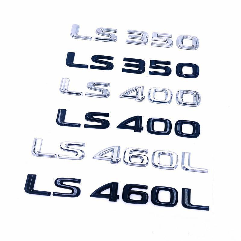 3D ABS Letters Car Rear Trunk Emblem Badge Sticker Car Logo Styling Sticker