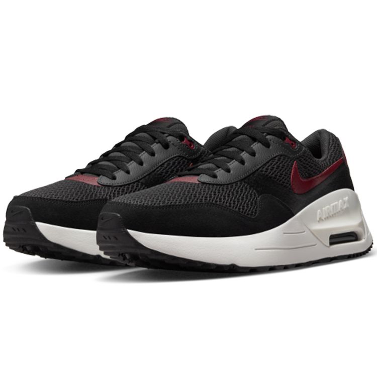 Nike Air Max SYSTM Black Team Красные мужские кроссовки антрацит DM9537-003