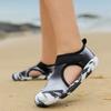 Мужская обувь для воды Женская обувь для воды Пляжная обувь босиком Быстросохнущие сандалии для плавания Дренажная обувь для плавания вверх по течению Кроссовки для фитнеса Йога Дайвинг Серфинг Кемпинг Бег