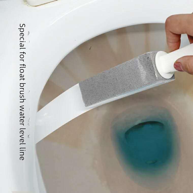 Пемзовая щетка для туалета в ванной с сильным удалением пятен для труднодоступных мест