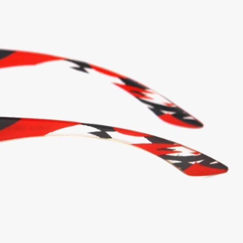 Puma Pu0016sa 006 Square Horn Rimmed Mirror Asian Fit Lightweight Sunglasses