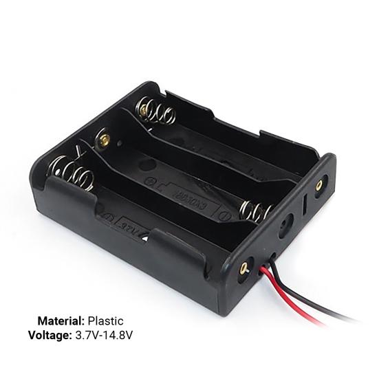 Battery Box Good Contact Property Safe DIY 18650 Series Parallel Battery Case Holder for Industry