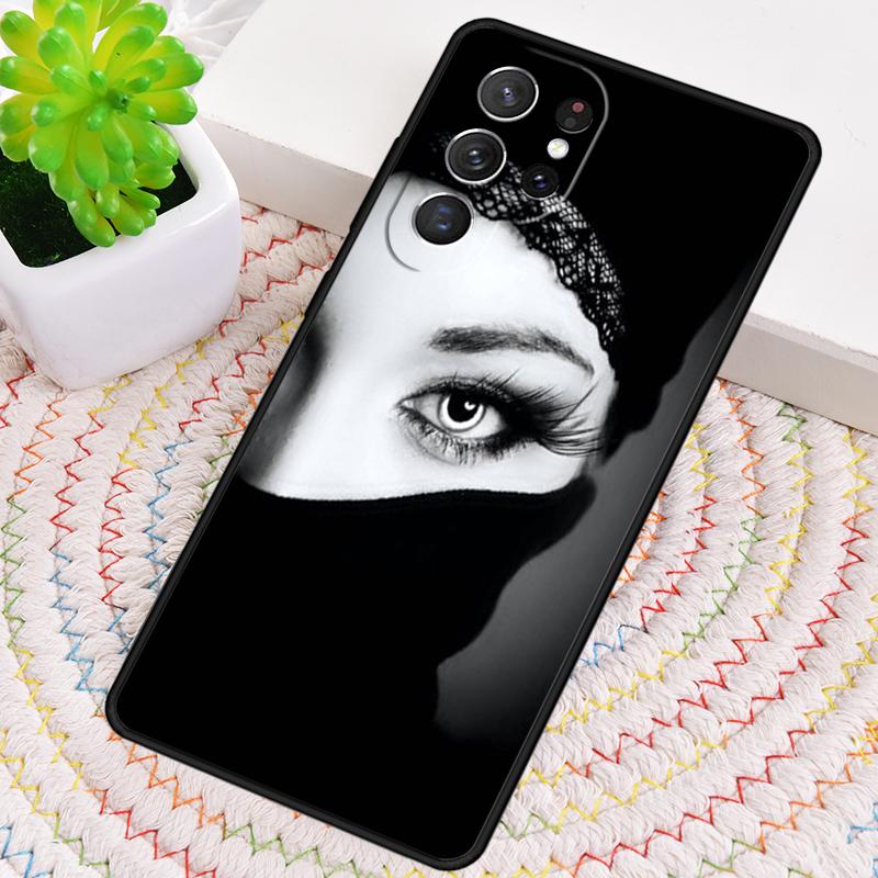 Арабская женщина в никабе Чехол для iPhone с изображением лица для Samsung Galaxy note 10 pro S26 Ultra S23 S24 FE S25 S21 S22 PLUS ударопрочный Чехол