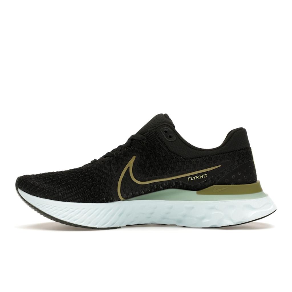Nike React Infinity Run Flyknit 3 Night Forest Enamel Green Men Sneakers Black Glacier-Blue Pilgrim DH5392-300