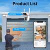 AOV Outdoor Dual-Lens Solar 4G Camera with 24h Monitoring, HD Night Vision, No Power/Network Needed
