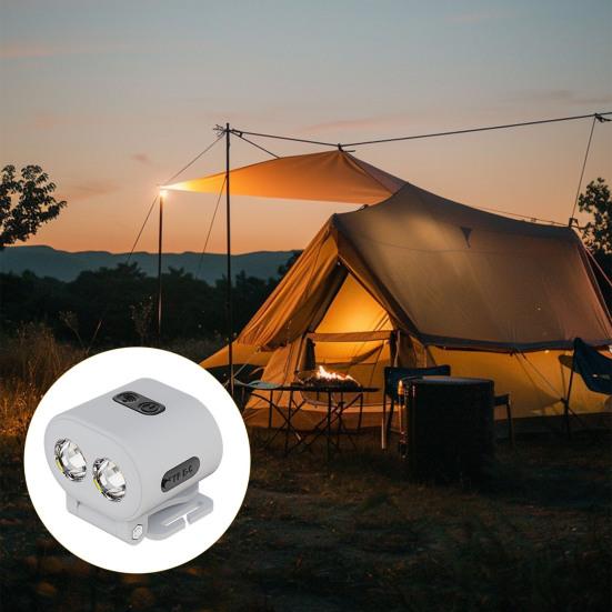 Клип-фара с датчиком движения, без помощи рук, ультраяркий, регулируемый, перезаряжаемый, водонепроницаемый, для рыбалки, бега, кемпинга, запястья