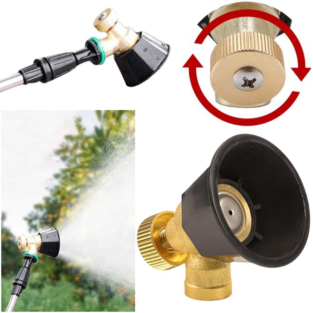 Irrigation Sprayer Nozzle Adjustable Agricultural Sprinkler Head Brass Agricultural Spray Nozzle Head for Watering Irrigation