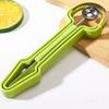3-в-1 Лопатка для фруктовых шариков Ложка для дыни Сепаратор мякоти Инструменты для резьбы по фруктам из нержавеющей стали для дыни, арбуза, киви, кухонных фруктов