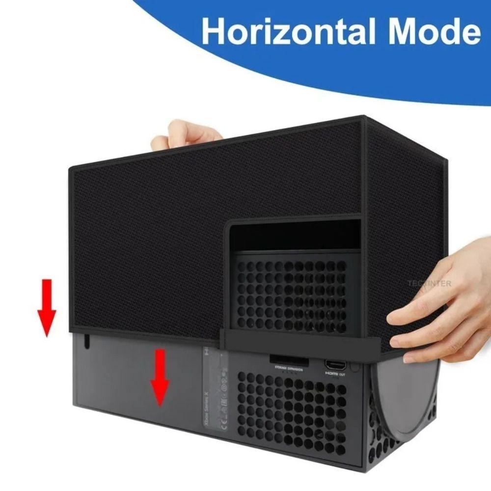 Waterproof Dust Cover Dustproof Game Console Accessories for Xbox Series X For Xbox Series X