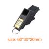 Football Referee Whistle Lifesaving Training Referee Whistle Coaching Plastic for Outdoor Running Sports Training Gear Supplies