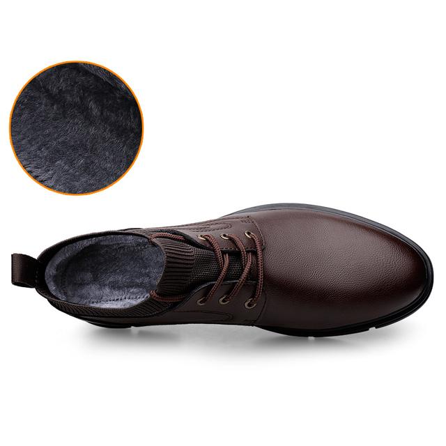 Мужские ботинки, обувь из натуральной кожи в стиле милитари, мужские удобные зимние ботинки до щиколотки, осенние мужские ботинки, зимняя рабочая обувь для мужчин, теплая