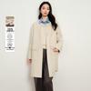 Elva' Island Women's New Chinese Style Button Short Woolen Coat