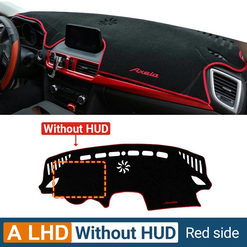 Чехол на приборную панель автомобиля, защитный козырек от солнца, анти-УФ-ковры, нескользящие коврики, аксессуары для Mazda 3 BM 2014 2015 2016 2017 2018