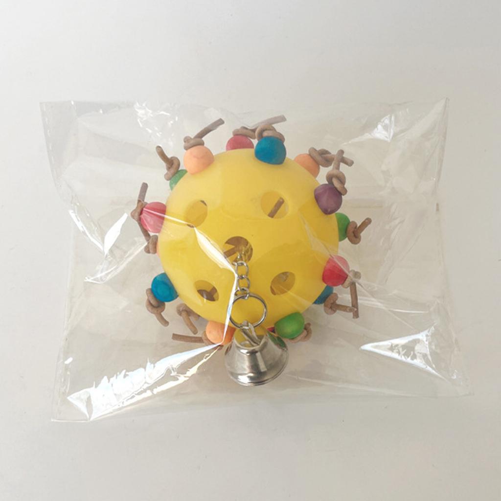 Игрушка-погрызушка для птичьей клетки, рвущая головоломка, игривые шарики, игрушка для прорезывания зубов и стачивания клюва у птиц, развлечение для птичьей клетки, подвесная игрушка