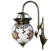 Ball Shaped Glass Wall Lamp for Living & Home Decoration Turkish Lamp (Multicolour, Bulb Not Included); Made In India