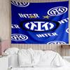 Inter Milan Crest Tapestry, Unique Design Tapestry, Suitable for Bedroom,Livingroom, Playroom,Heartwarming Fan Holiday Gifts