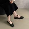 Тапочки Baotou, женская летняя верхняя одежда, весна и осень, новая корейская версия, французский вечерний бриз, темперамент, серебристые одинарные туфли на толстом каблуке