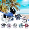 Pet Summer T-shirt Hawaiian Flower Dog Shirt Hawaiian Print Pet T-shirt