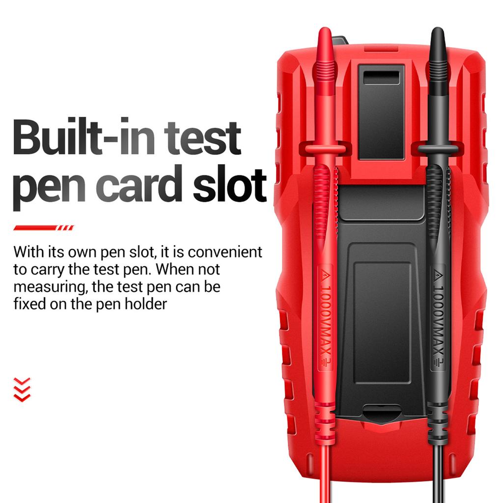 ANENG M108 Интеллектуальный цифровой мультиметр с автоматическим диапазоном 4000 отсчетов, универсальный портативный измеритель NCV