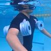 1/2Pcs Water Aerobic Dumbbells Set High-Density EVA Foam Fitness Barbells Lightweight Pool Weights Dumbbells