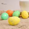18 шт. пенопластовых пасхальных яиц, поддельные цветные яйца, наполнители для пасхальных корзин, пятнистые искусственные яйца для пасхальных венков для охоты на яйца, декор
