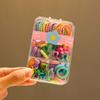 150PCS Spiral Design Baby Hair Ties High Elasticity Thin Hair Ties  For Toddler Girls