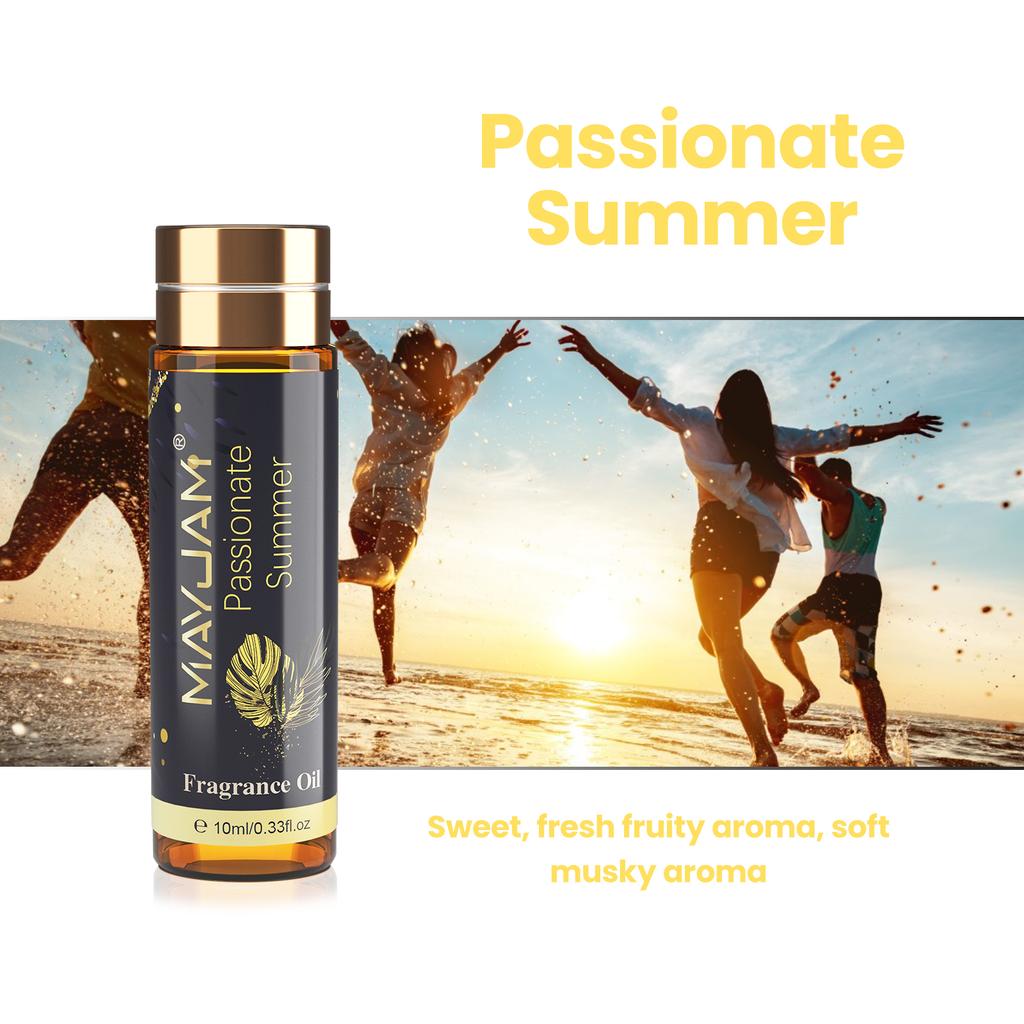 MAYJAM 10 мл/0,33 жидких унций Цветочные и фруктовые ароматические масла идеально подходят для изготовления мыльных свечей своими руками, диффузора для ароматерапии, ухода за кожей, массажа, ванны, релаксации