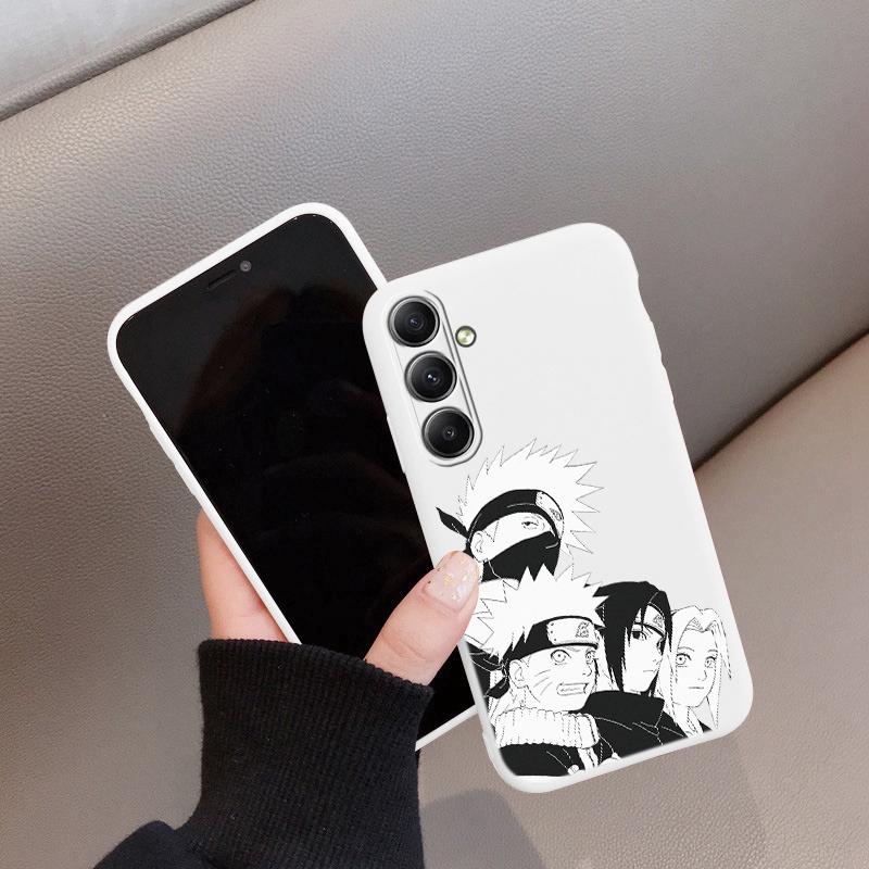 Чехол для телефона с рисунком аниме для iPhone Samsung A55 S24 FE S25 M35 A16 Xiaomi Redmi Note 13Pro 14C Huawei Honor Realme противоударный матовый чехол с защитой от царапин