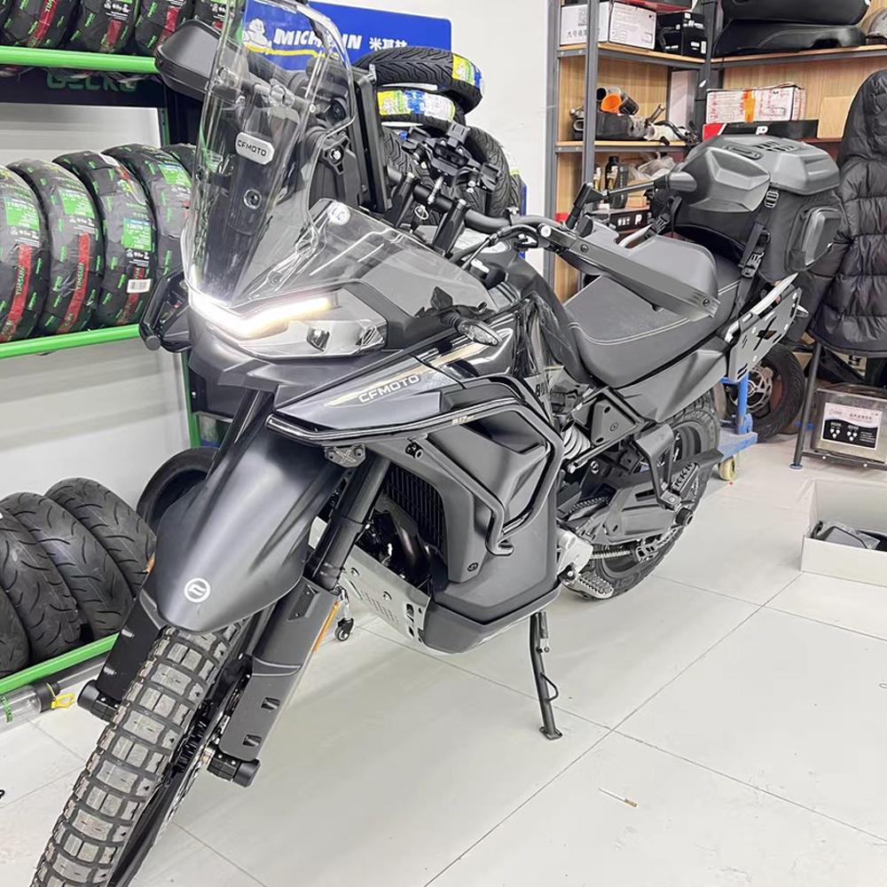 Новый Багажник для Сумки-Седла 800MT-X Для CFMOTO 800MTX 800 MT-X Аксессуары Сумки для Хранения Багажная Рамка Боковые Кофры Кронштейны