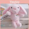 Rabbit Plush Toy Cartoon Animal Doll Keychain Backpack Pendant Gift Holiday