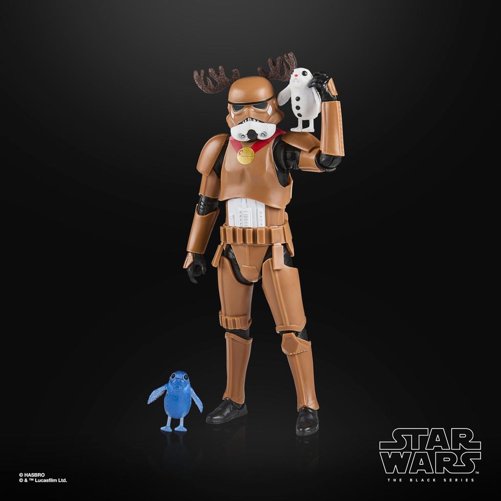 Hasbro Звездные Войны Черная Серия Штурмовик 15 см Фигурка для Звездные Войны Премиум G1398 (Праздничный выпуск), Коллекция, (Подлинный продукт)